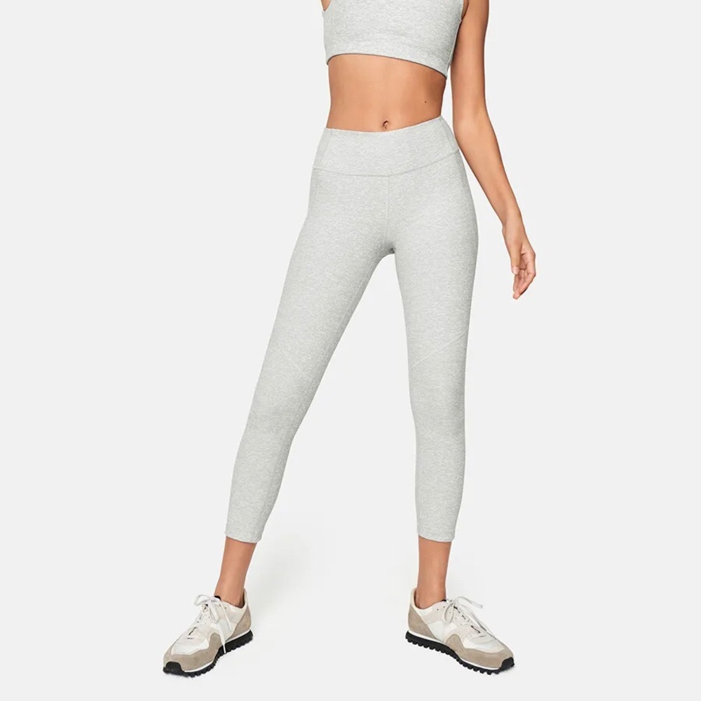 Outdoor Voices Warmup 3/4 Legging in Dove (light grey)